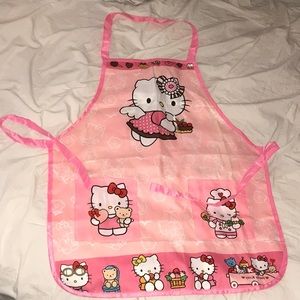 Vintage angel hello kitty apron & cuff sleeves